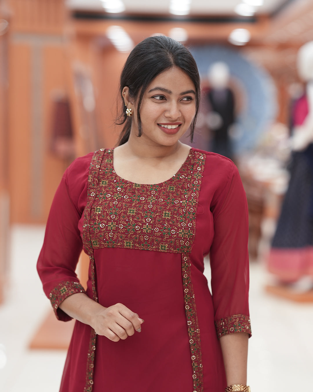 Women's Jacket Kurti  -R255