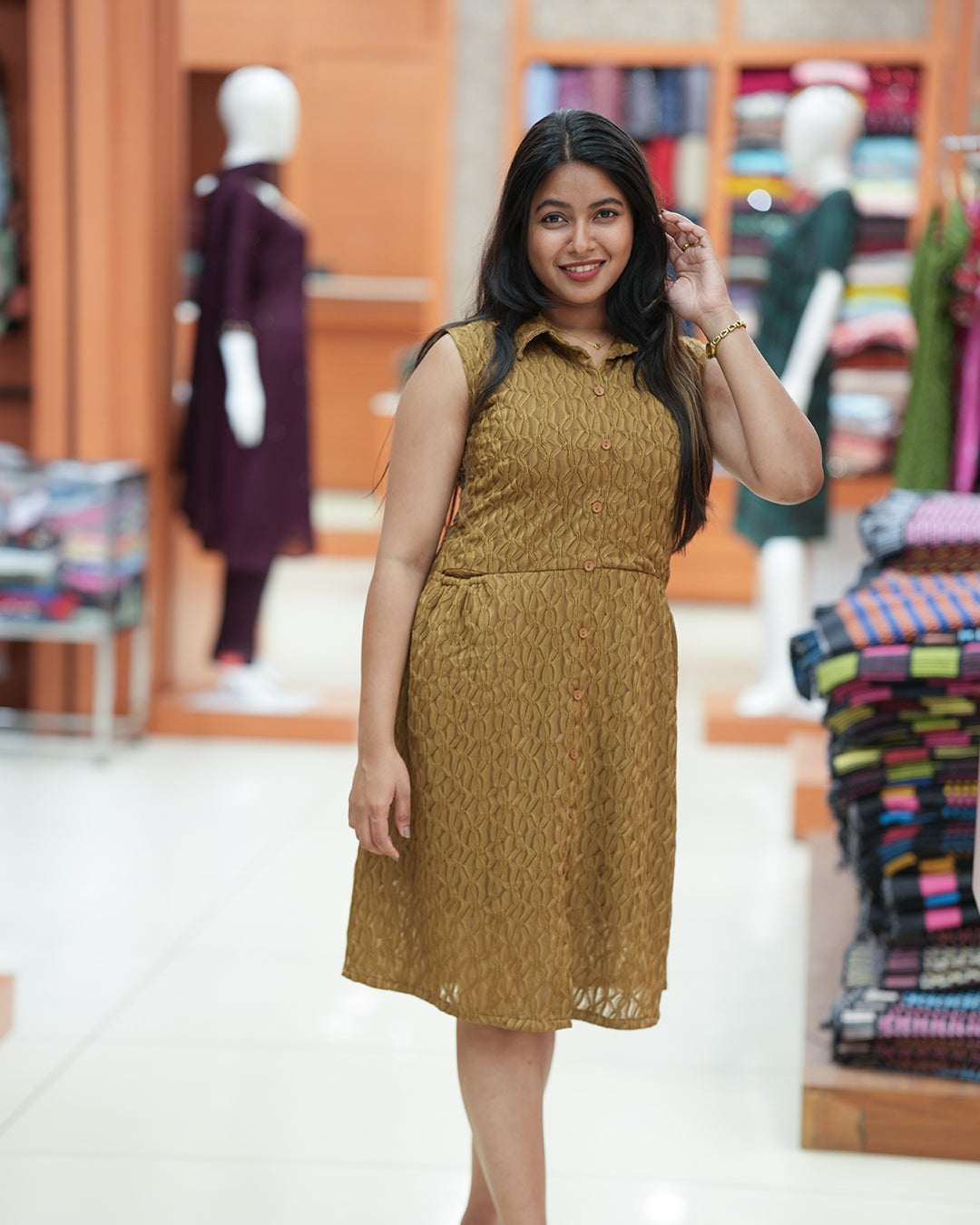 Women’s Imported Western Tunic Frock Dress - R260