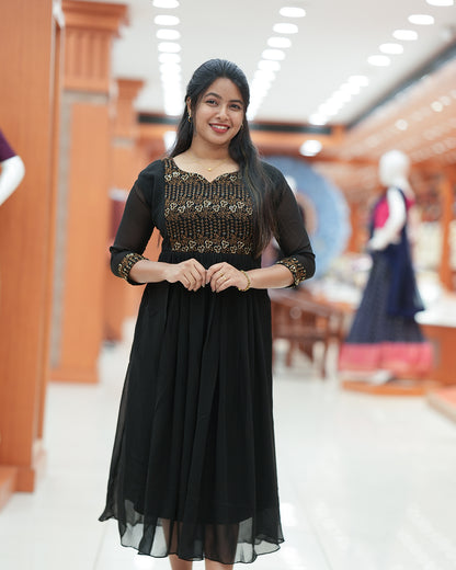Women's Georgette Aline Kurti - R261
