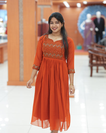 Women's Georgette Aline Kurti - R261