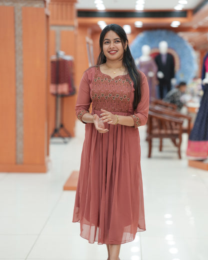 Women's Georgette Aline Kurti - R261