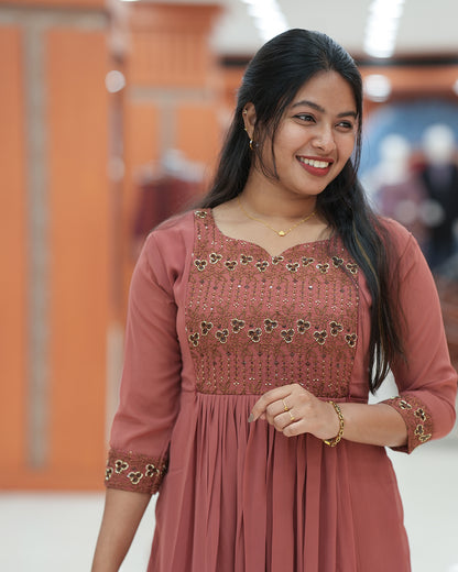 Women's Georgette Aline Kurti - R261