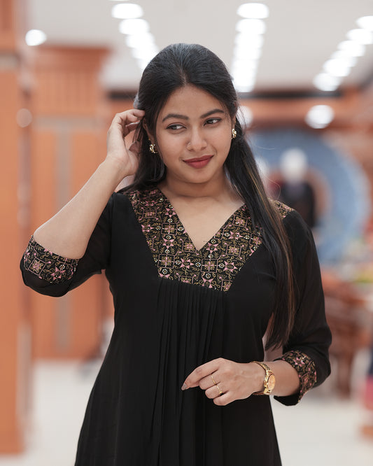 Women's Georgette Aline Kurti - R274