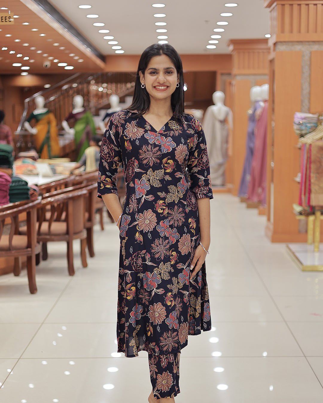Women’s Printed Coord Set-R401
