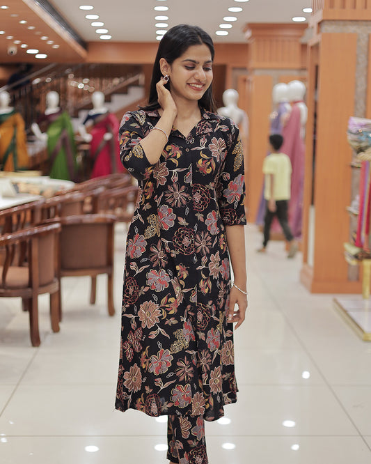 Women’s Printed Coord Set-R401