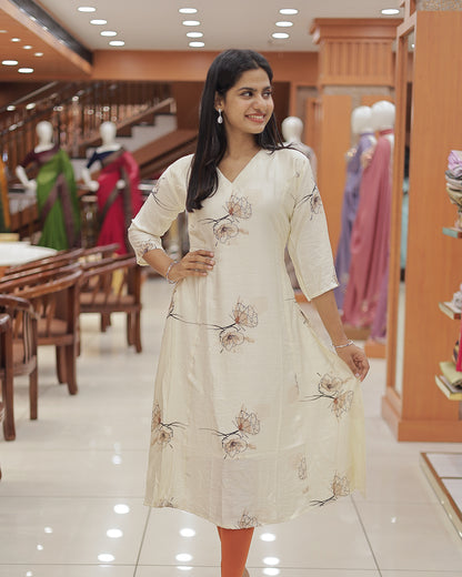 Women's Slitted Kurti -R406