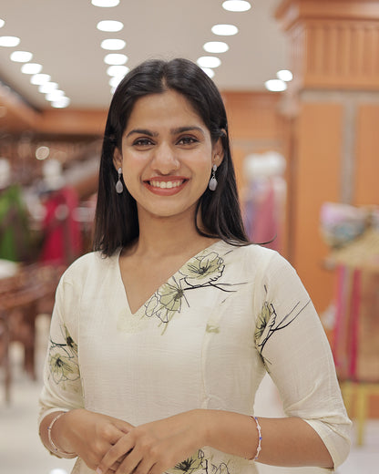 Women's Slitted Kurti -R406