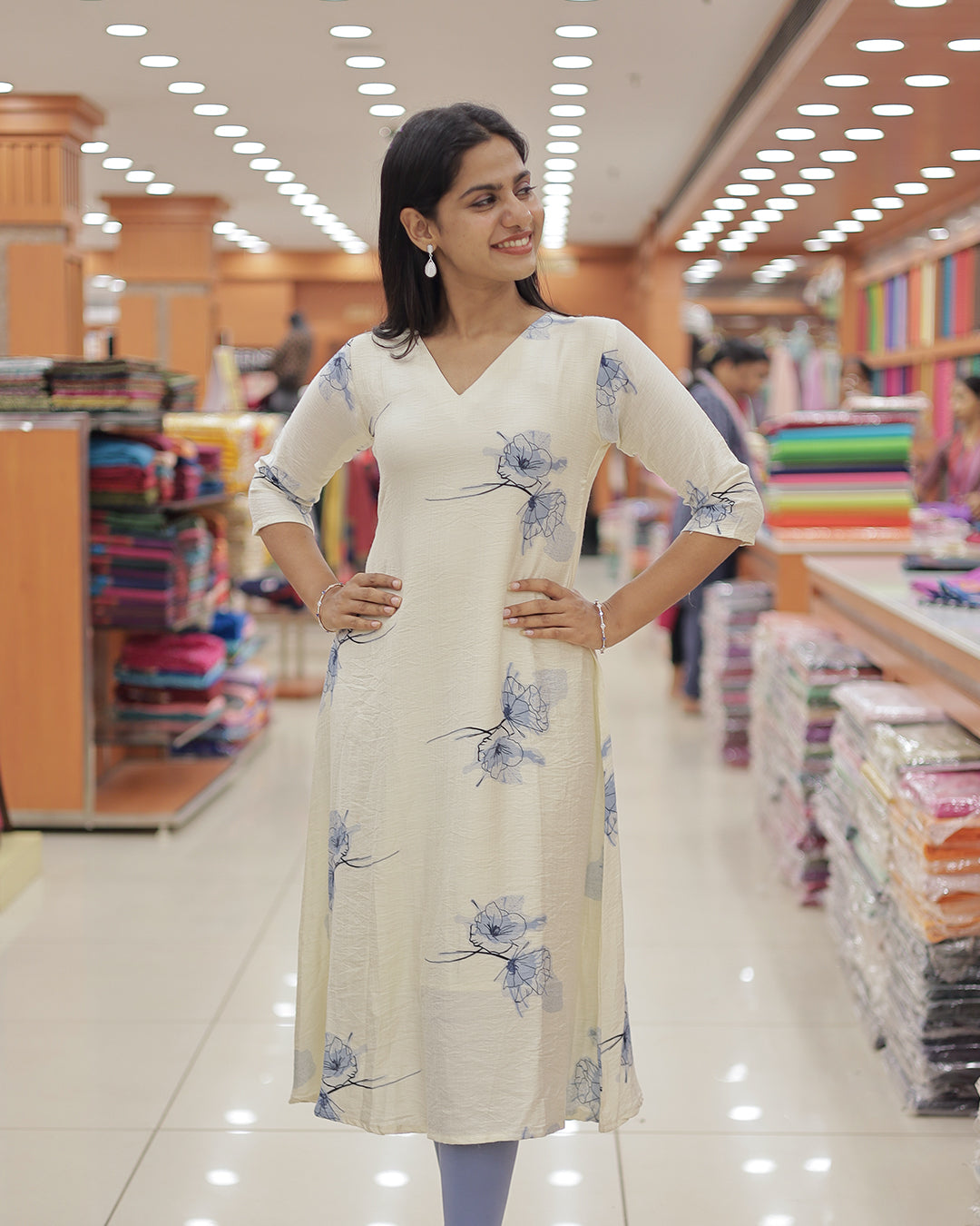 Women's Slitted Kurti -R406