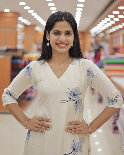 Women's Slitted Kurti -R406