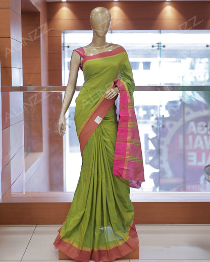 Arani Silk Plain Saree -R414