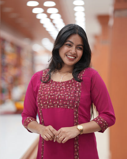 Women's Function wear Jacket Kurti  - R420