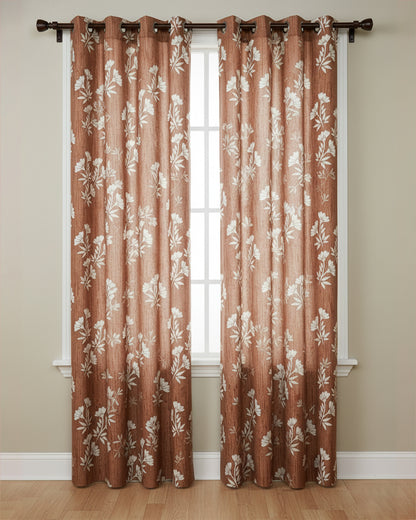 Curtains ( Brick Red ) - R429