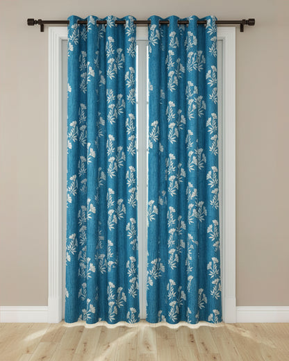 Curtains ( Sky Blue ) - R429
