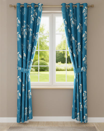 Curtains ( Sky Blue ) - R429