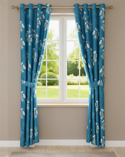 Curtains ( Sky Blue ) - R429