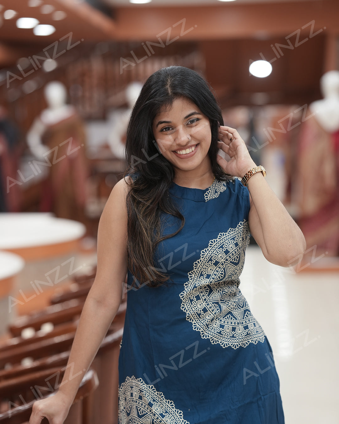 Trendy Rayon Floral Print Women’s Co-Ord Set -R442 (c)