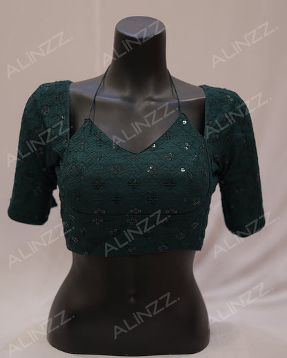 Ready to Wear Halter Neck Blouse -R446