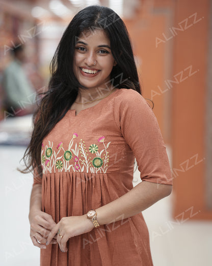 Women's A-line kurti-R466