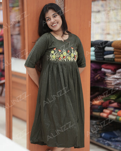 Women's A-line kurti-R466
