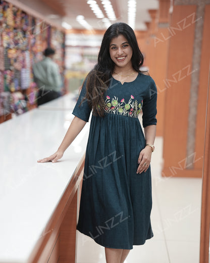 Women's A-line kurti-R466