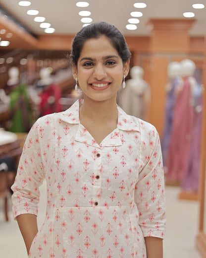 Women’s Hakkoba Frock Kurti -R802