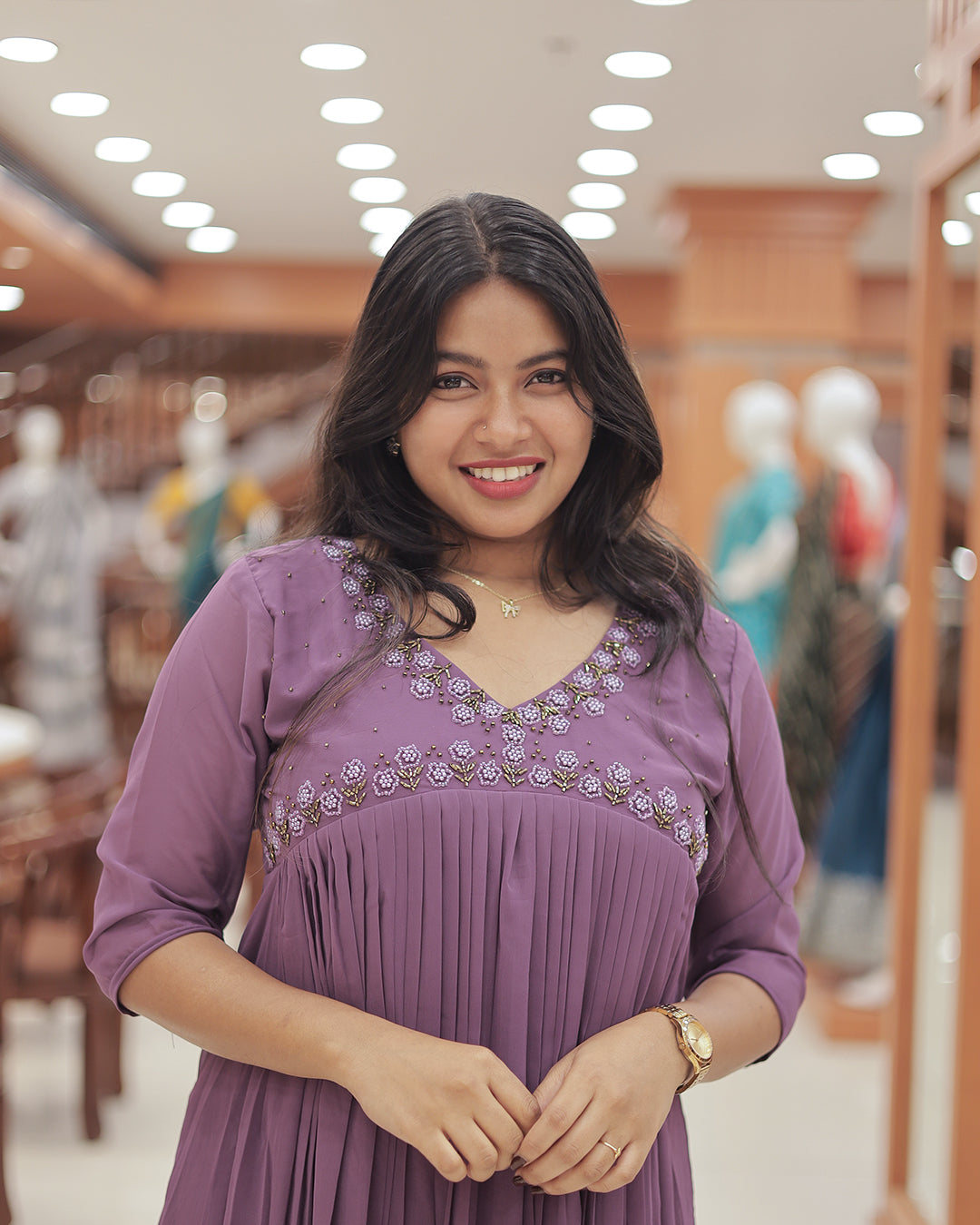 Women's Georgette Kurti -R205