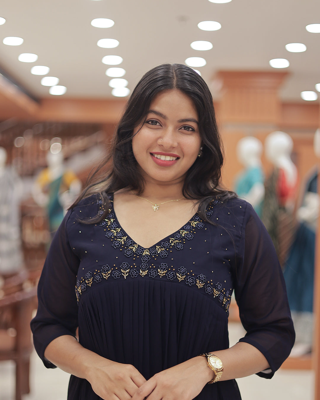 Women's Georgette Kurti -R205