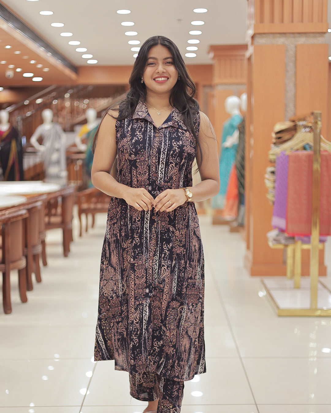 Women's Rayon Co-ord Set-R206