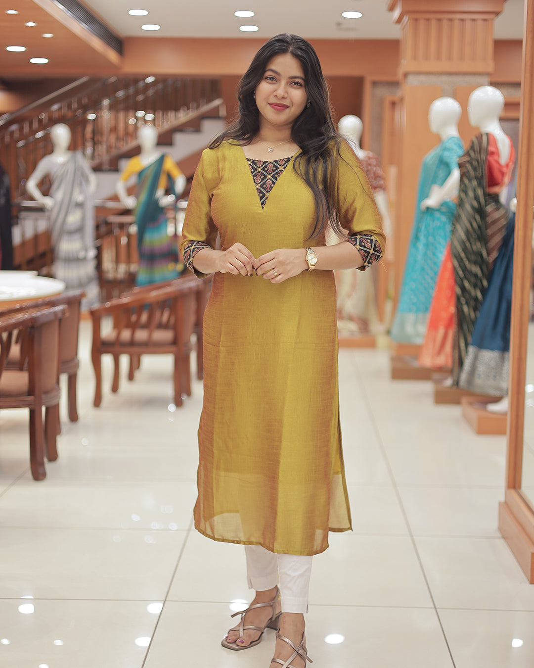 Slitted Kurti for Women-R208