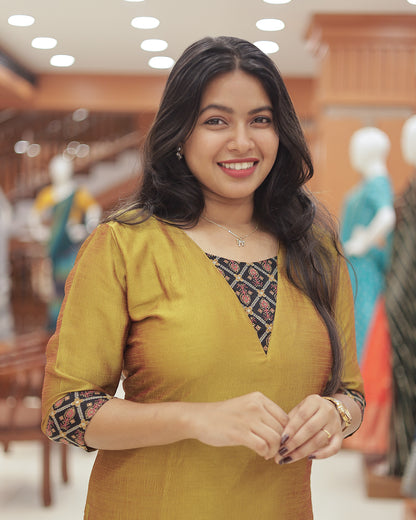 Slitted Kurti for Women-R208