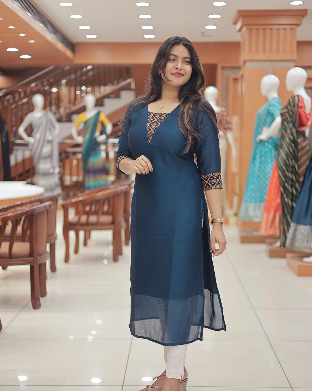 Slitted Kurti for Women-R208