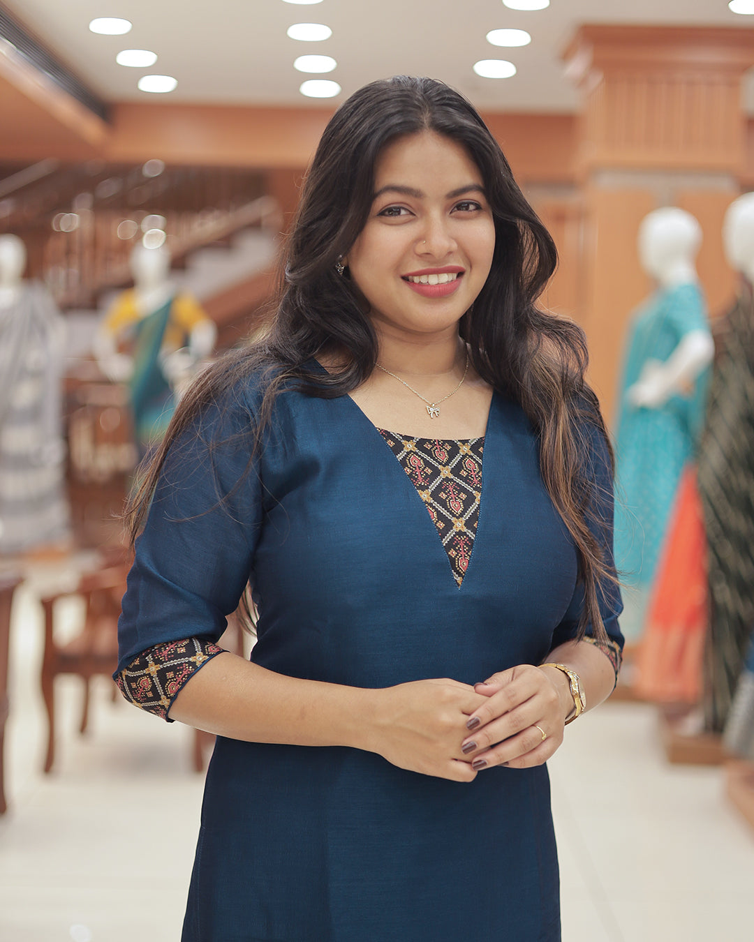 Slitted Kurti for Women-R208