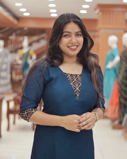 Slitted Kurti for Women-R208