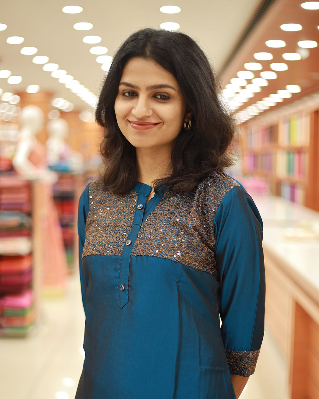 Women's Slited Kurthi- 1260