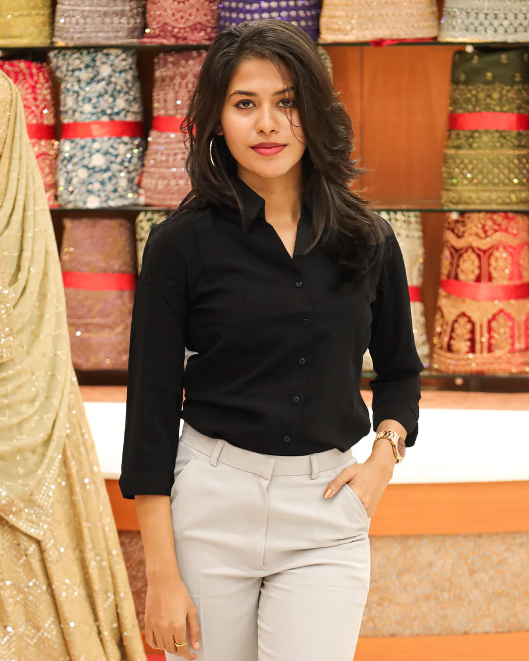 Women's Formal Shirt - G253