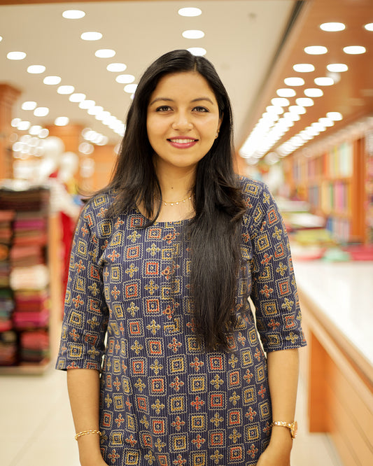 Women's Slited Kurthi- 1240