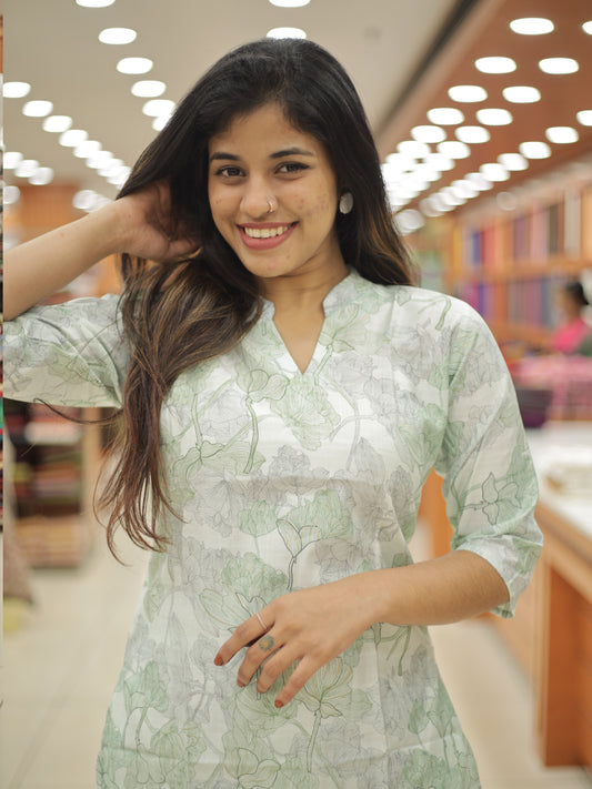 Women's Kurthi with Pant set- 1296