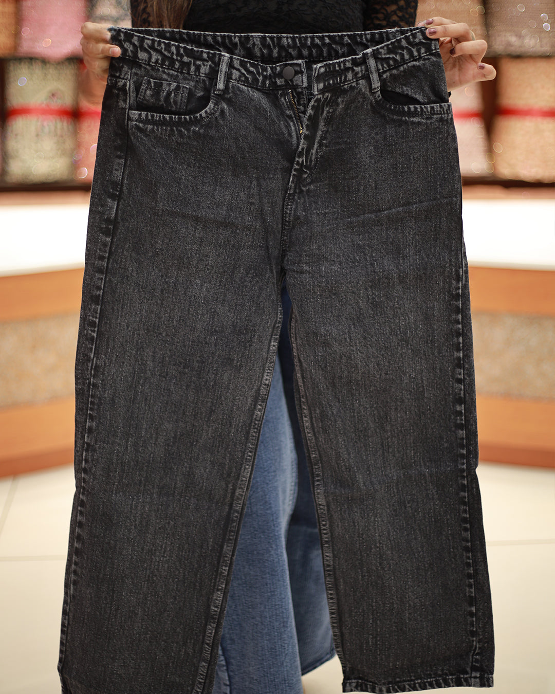Ladies Baggy Jeans 1283