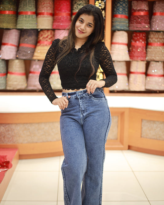 Ladies Baggy Jeans 1283