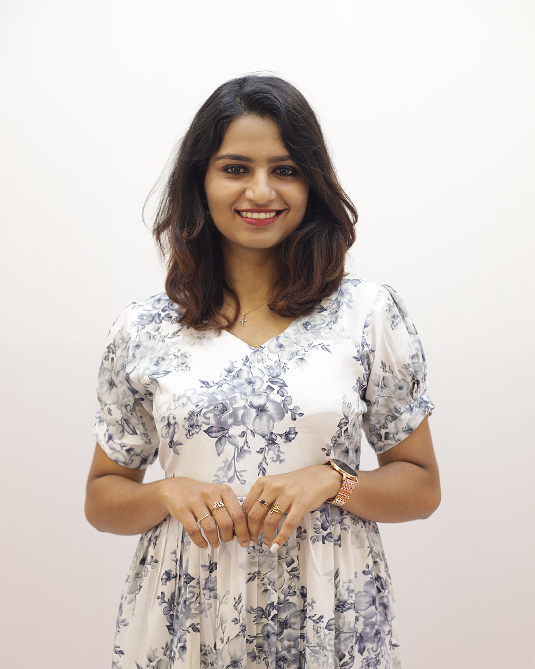 Women's printed Frock - 1481