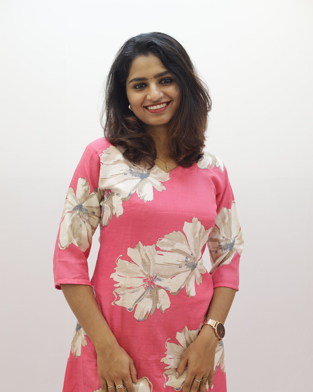 Women's Floral Rayon Co-ord Set - 1479
