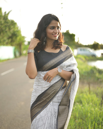 Elegant Casual Wear Saree- 1484