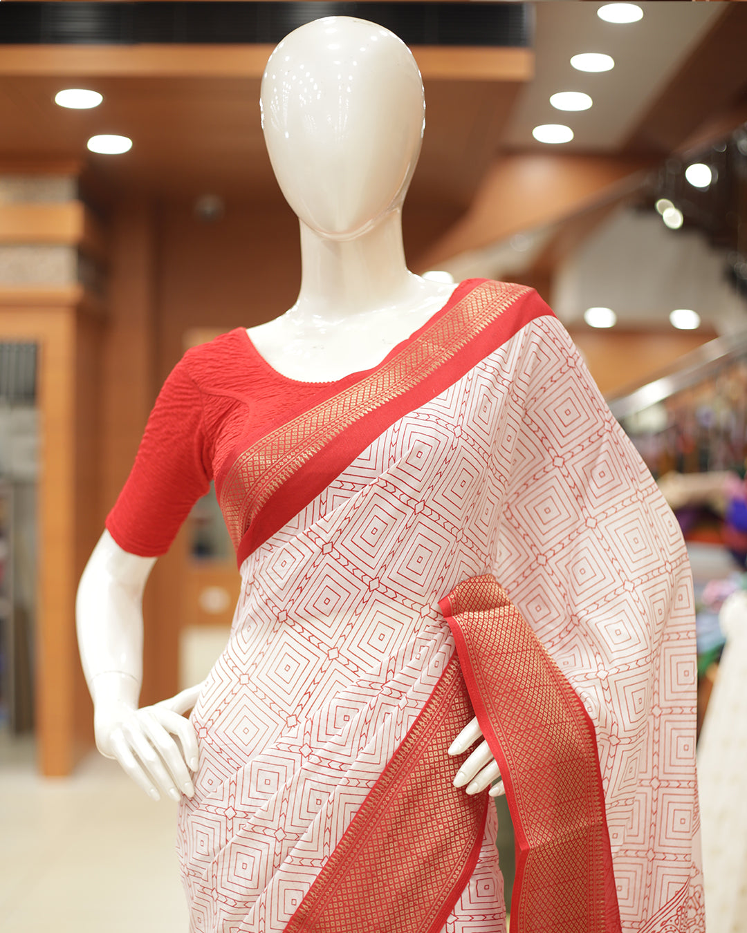 Elegant Casual Wear Saree- 1484
