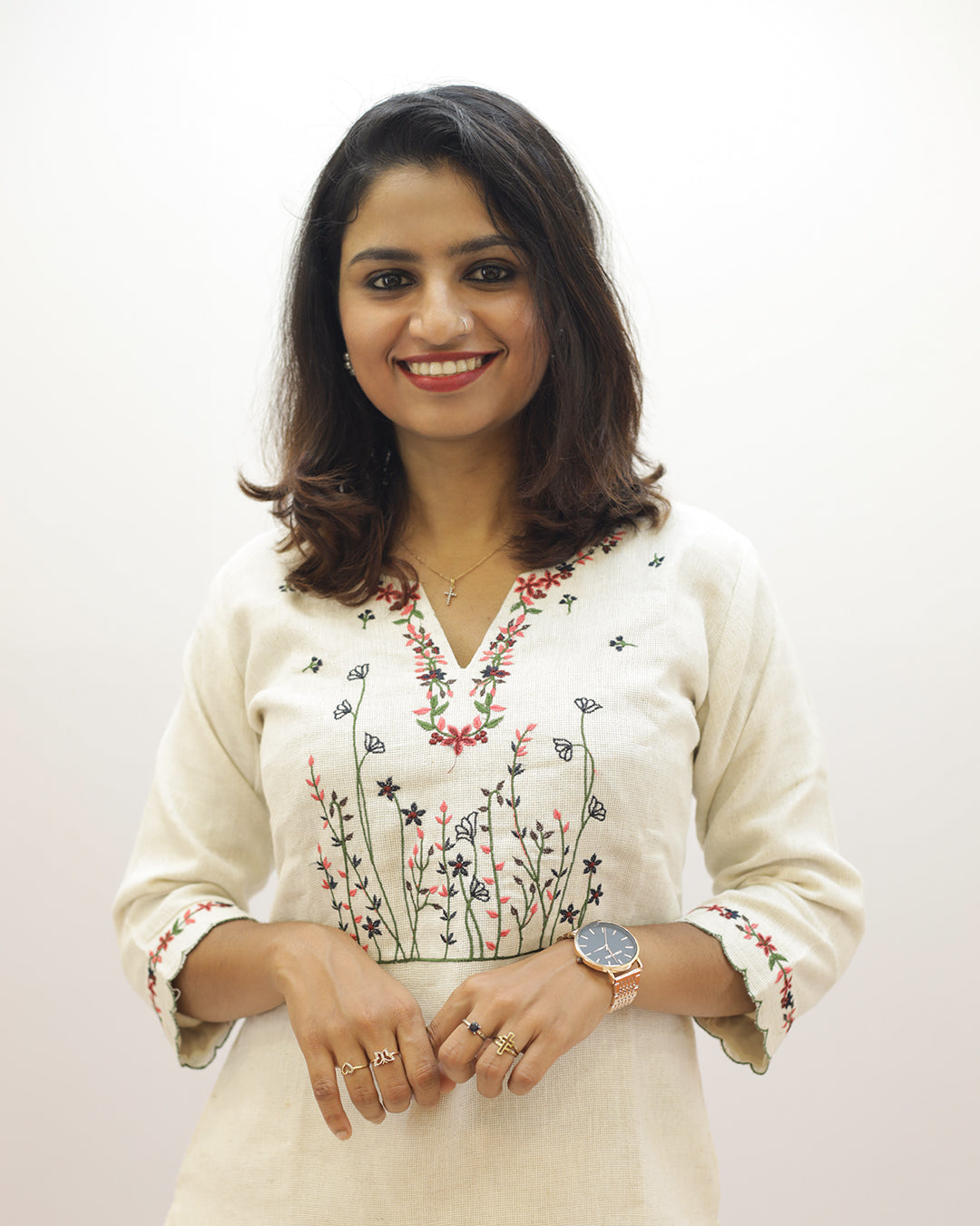 Women's Slitted Kurti -1484