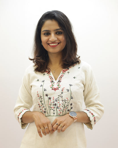 Women's Slitted Kurti -1484