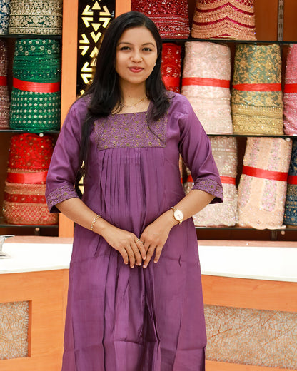 Women's Party-wear Aline Kurti 1247