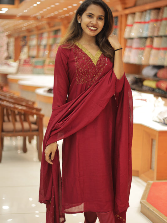Partwear Unstiched Salwar Suit -1297