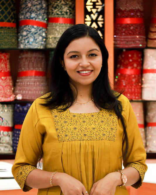 Women's Party-wear Aline Kurti 1247