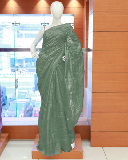Vichitra Silk Sarees (249) - Single Stripes - 1128