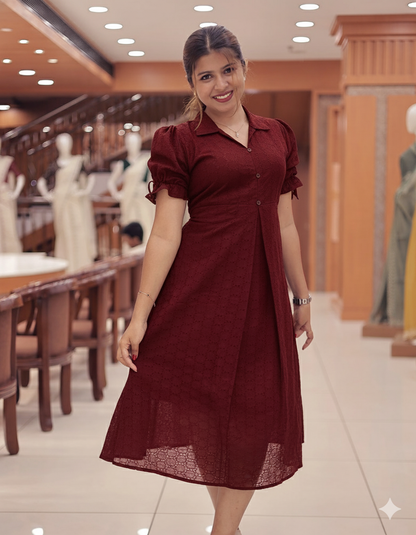 Women’s Hakkoba Frock Kurti -G378(Pre order)